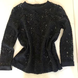 Lace top with beautiful back details